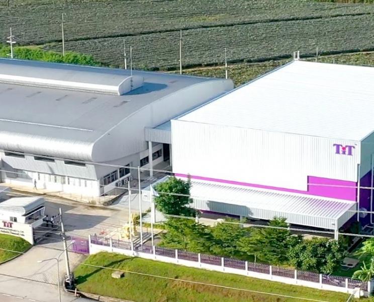 トーユータイ工場の上空写真です！