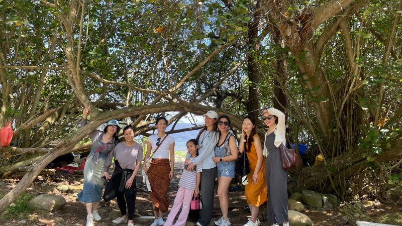 香港、Lamma Islandでのチームイベント