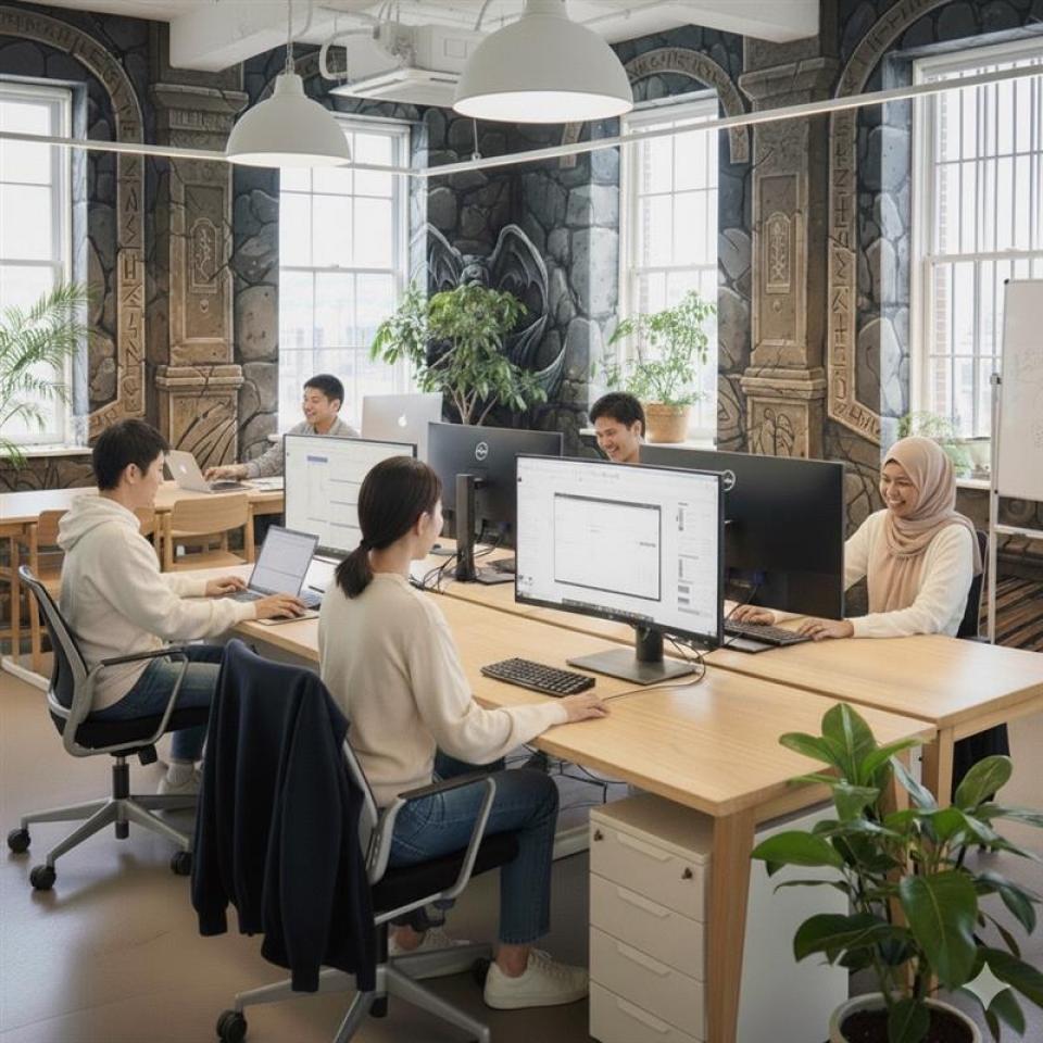 大人気・お仕事中にゲームもする！大手モバイルゲーム企業×チャットのみのカスタマーサポート【マレーシア勤務】